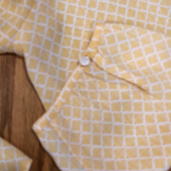 Golden Yellow Pop over Blouse - Picture 4 of 4